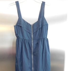 BeBop Navy Blue Zip Front Dress